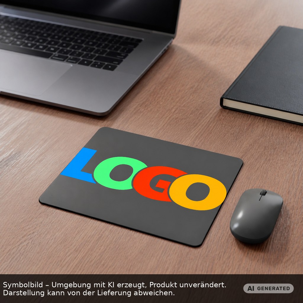 Mouse-Pad "Omega" als Werbeartikel mit Logo bedrucken