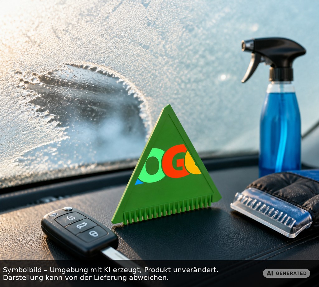 Eiskratzer "Lambda" als Werbeartikel mit Logo bedrucken