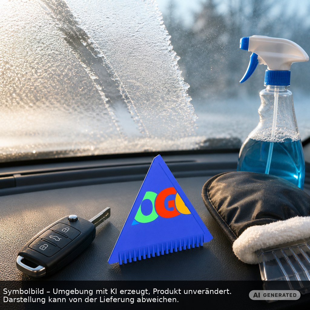 Eiskratzer "Lambda" als Werbeartikel mit Logo bedrucken