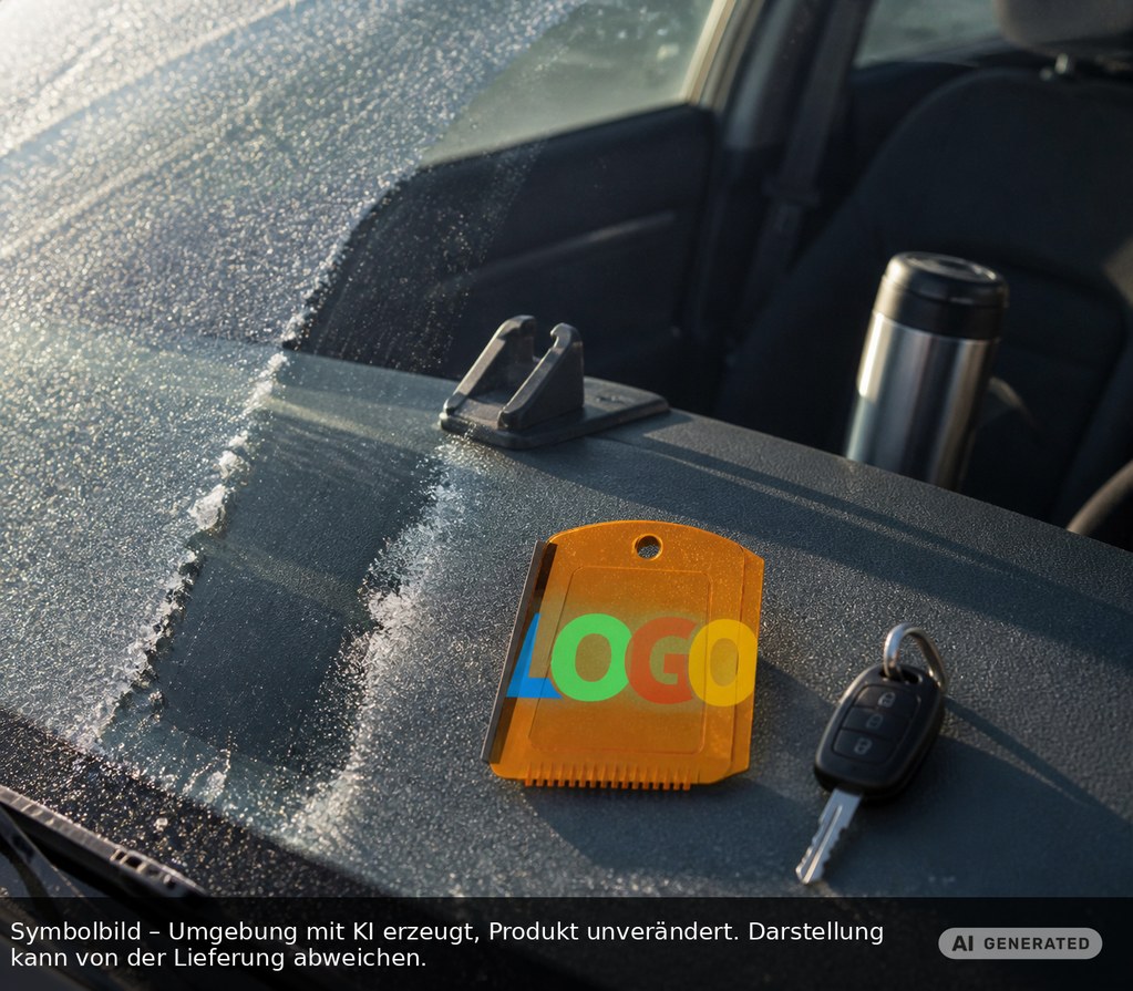 Eiskratzer "Alpha" als Werbeartikel mit Logo bedrucken