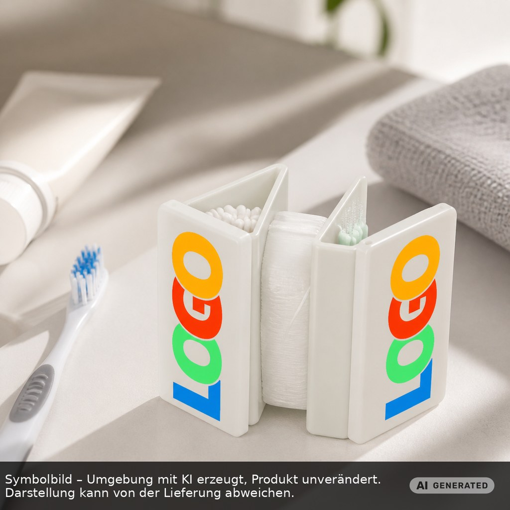 Pillendose "Beta" als Werbeartikel mit Logo bedrucken