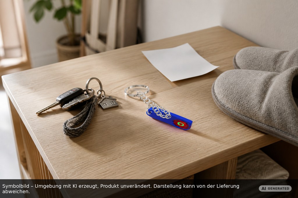 Chiphalter mit 1€-Chip "Alpha" als Werbeartikel mit Logo bedrucken