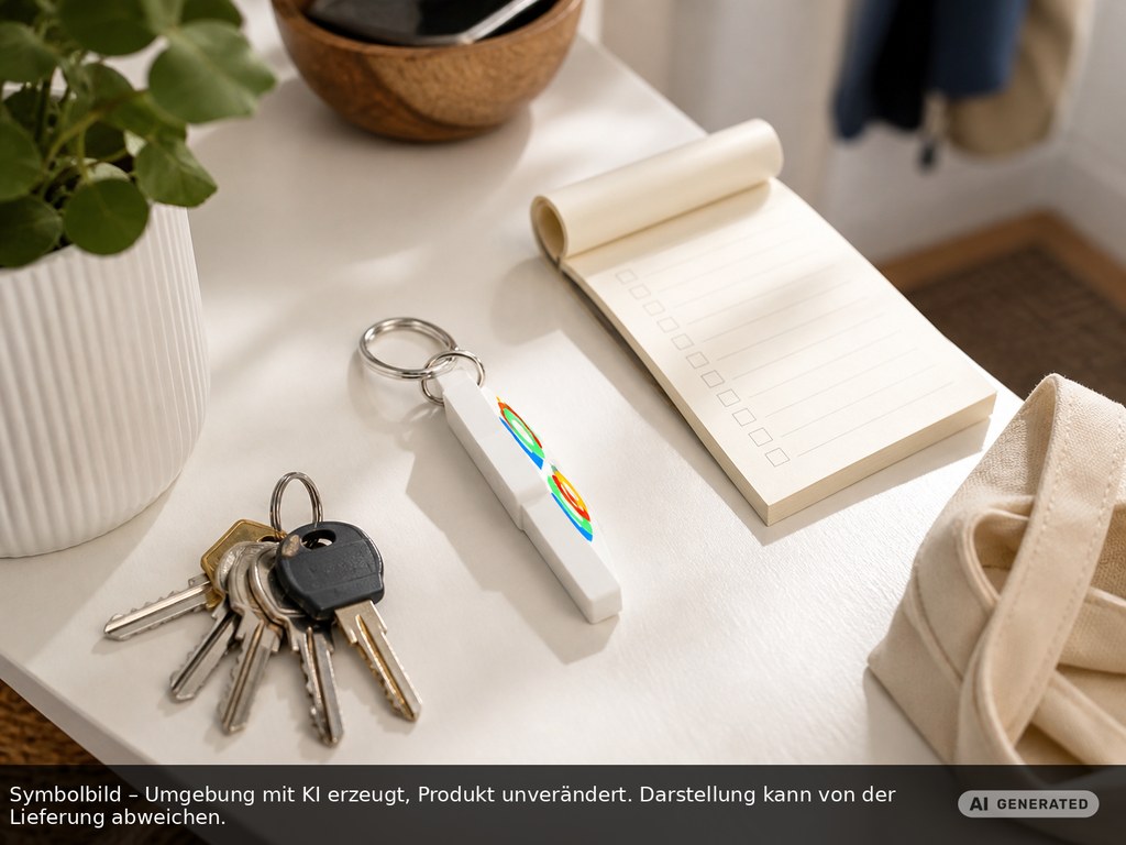 Chiphalter mit 1€-Chip "Haus" als Werbeartikel mit Logo bedrucken