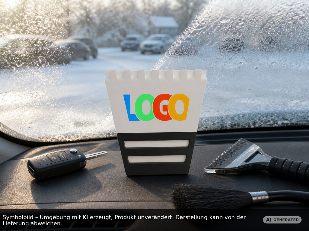 Eiskratzer und Eisbrecher als Werbeartikel mit Logo bedrucken