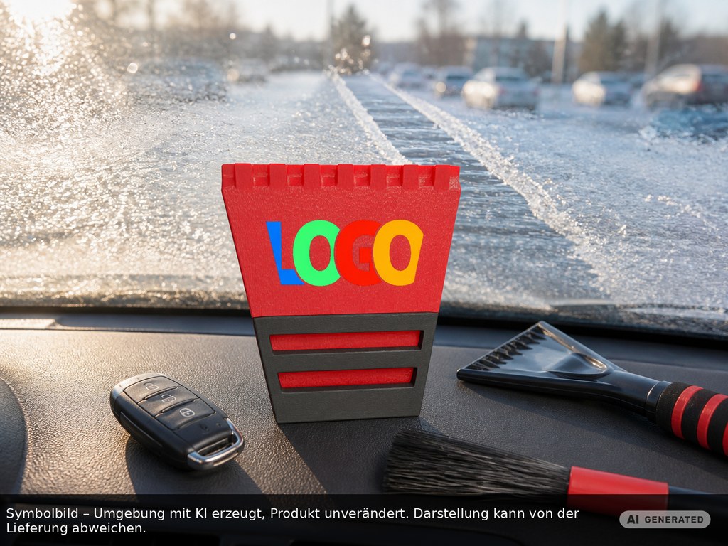 Eiskratzer und Eisbrecher als Werbeartikel mit Logo bedrucken