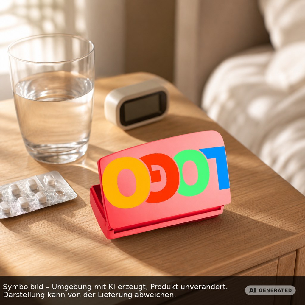 Pillendose "Alpha" als Werbeartikel mit Logo bedrucken