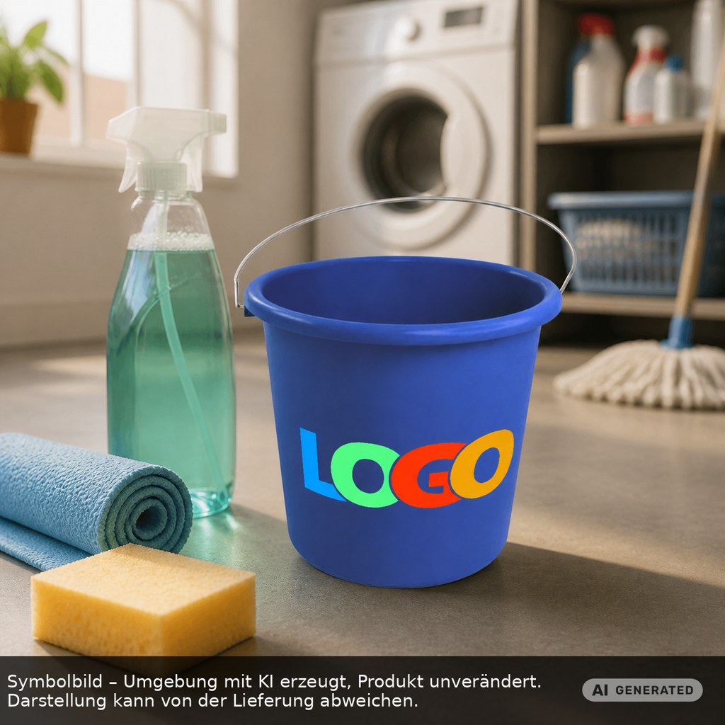 Eimer 10 l als Werbeartikel mit Logo bedrucken