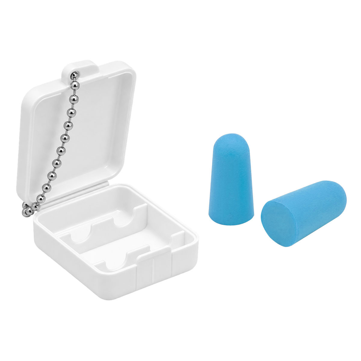Easyplug en FlatCase Standard impreso como artículos promocionales con logo