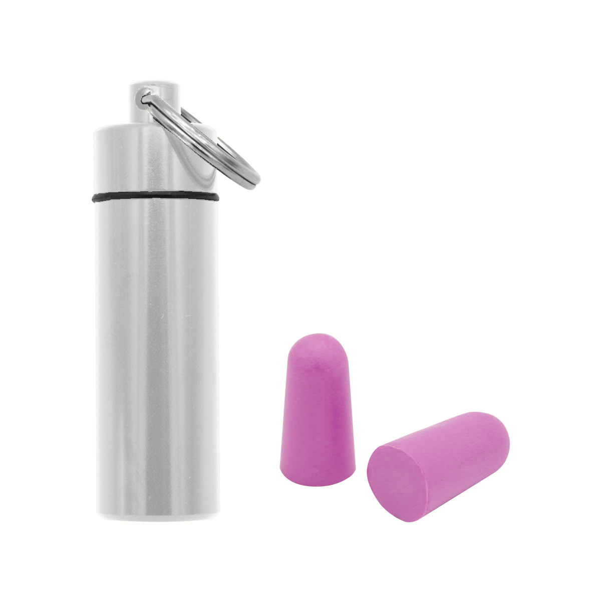 EasyPlug in aluminium blik bedrukt als promotionele artikelen met logo