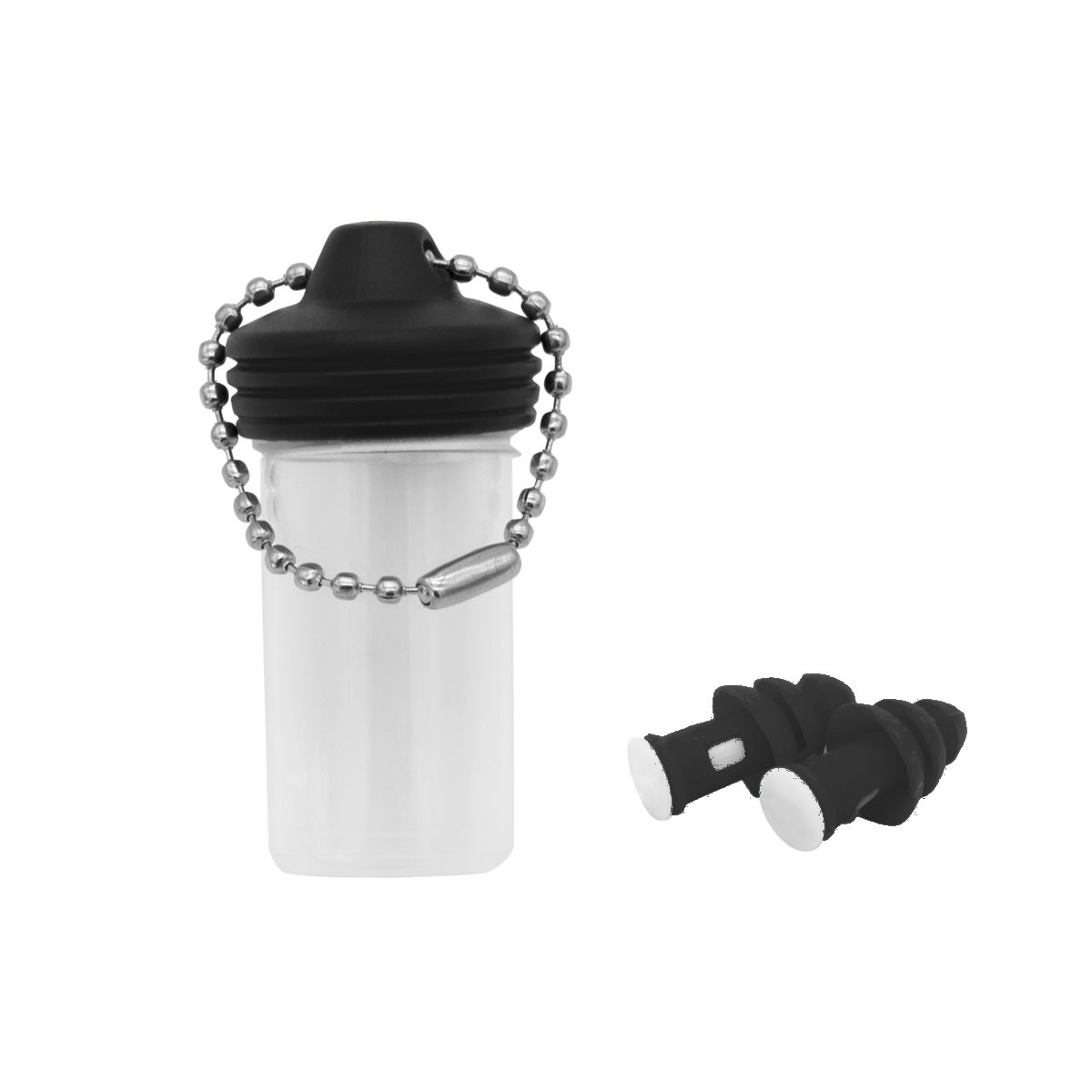 SaveRave MR10 Sport in transparenter Dose als Werbeartikel mit Logo bedrucken